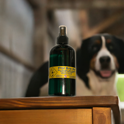 Stop Bite- Natural Flea & Tick Spray For Dogs DEET Free